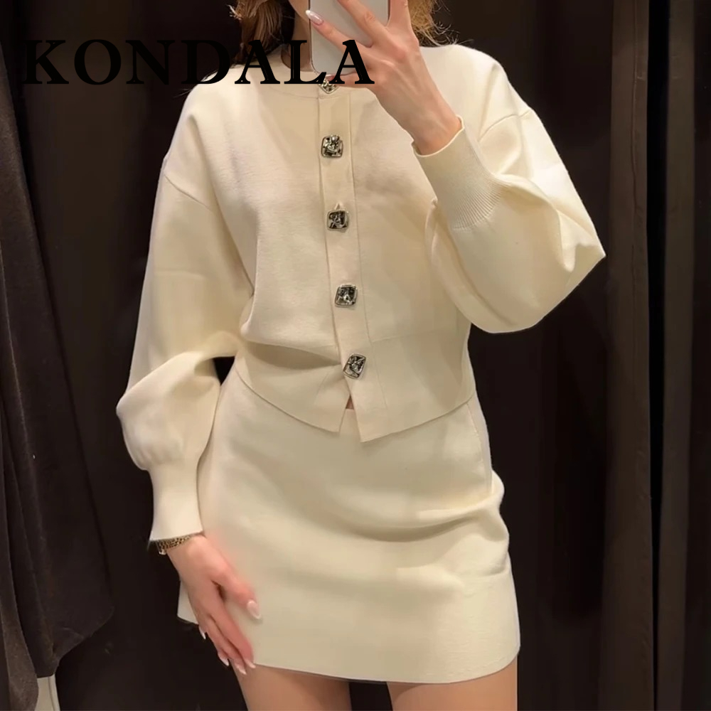 콘달라 시크 럭셔리 우아한 화이트 수트 플라워 버튼 니 - Fashion Street Night 리뷰 및 가격